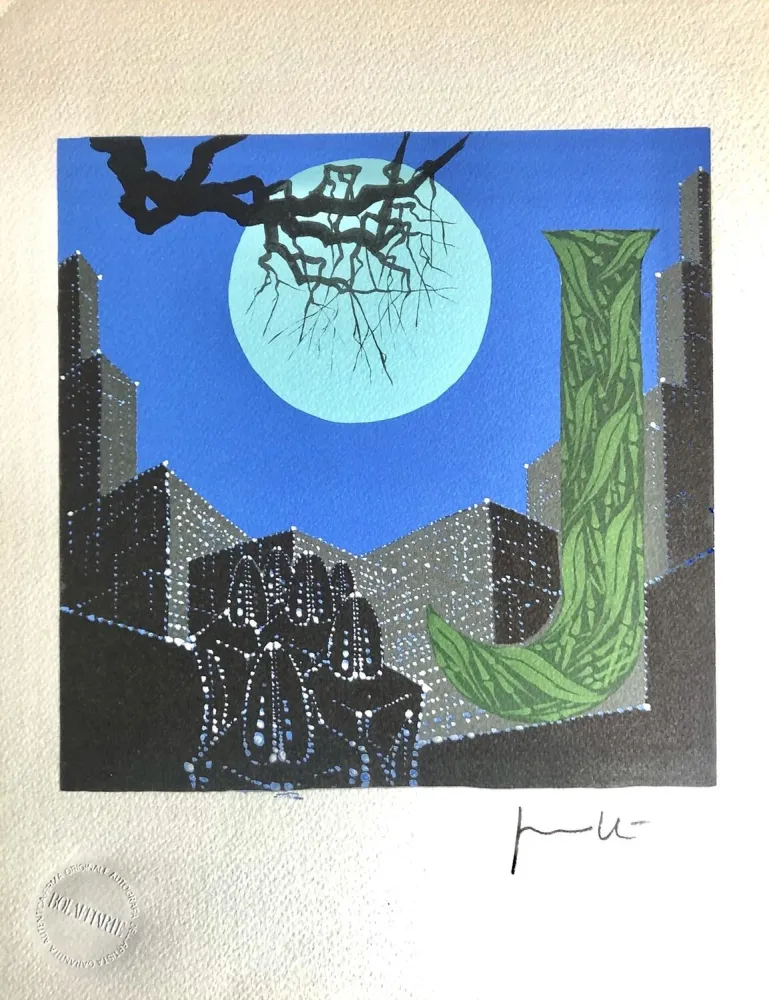 Литография Peverelli - Letter 