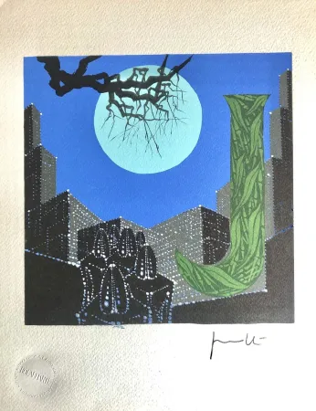 Литография Peverelli - Letter 