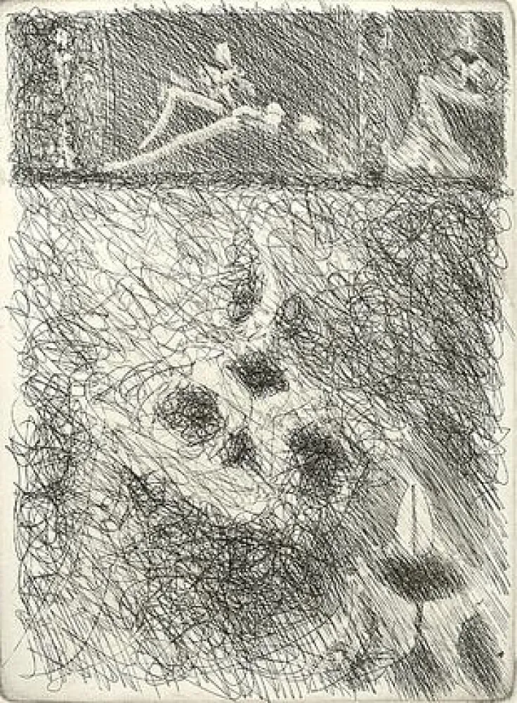 Гравюра Peverelli - Senza titolo