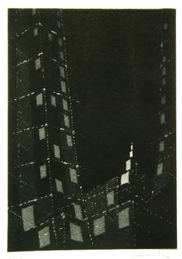 Акватинта Peverelli - Senza titolo