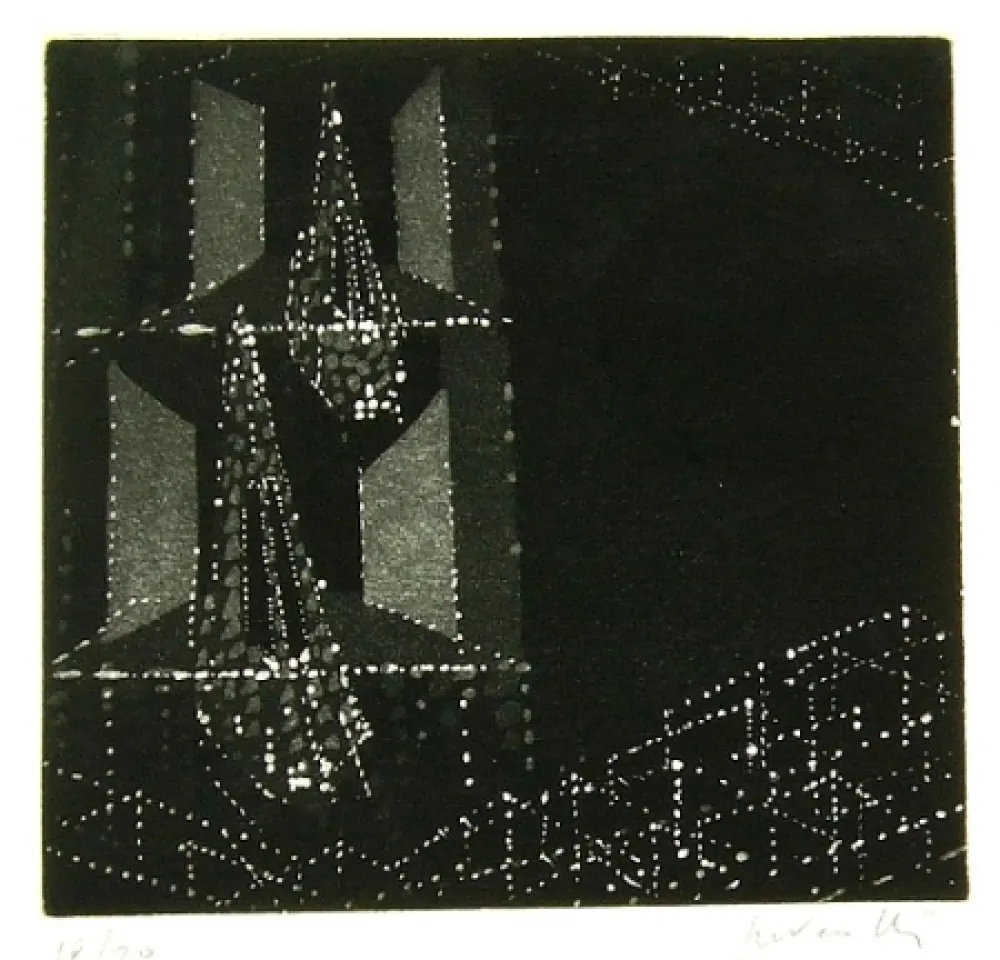 Акватинта Peverelli - Senza titolo