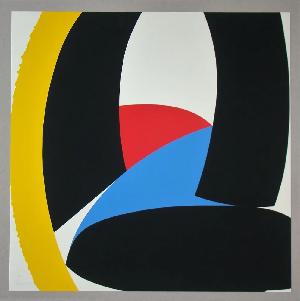 Сериграфия Pfahler - Konkrete Komposition 93