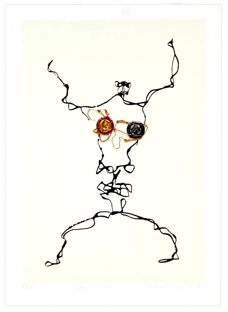 Литография Phillipe - Demi-dieu