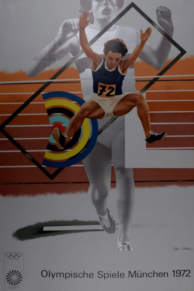 Гашение Phillips - Athlétisme : Plus haut, plus fort, plus loin, 1972.