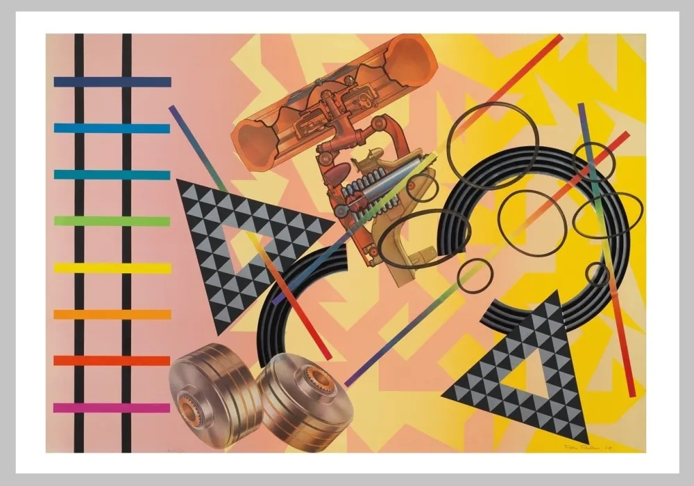 Сериграфия Phillips - Composition