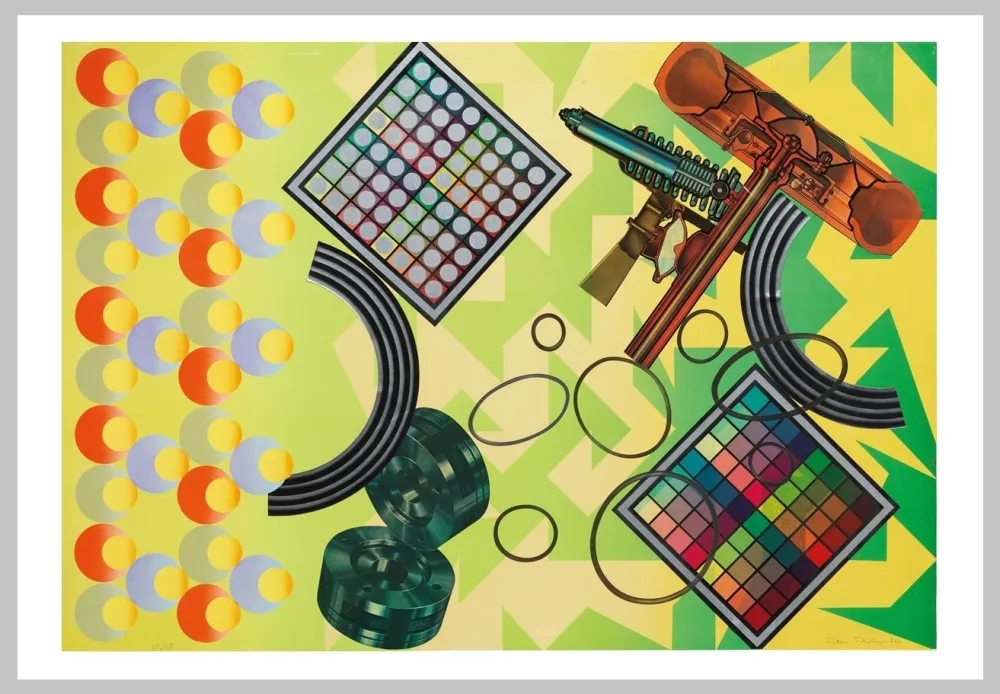 Сериграфия Phillips - Composition