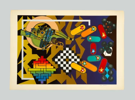 Сериграфия Phillips - Composition n.6