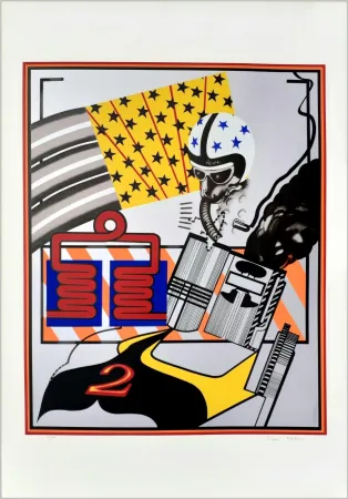 Сериграфия Phillips - Custom painting no.6