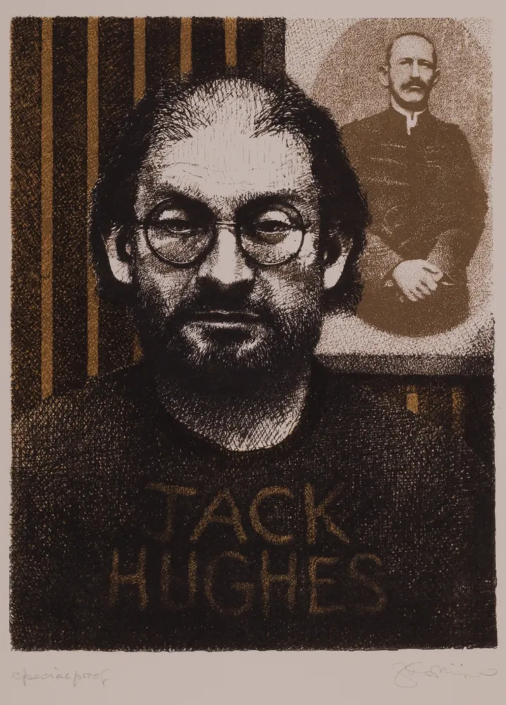 Литография Phillips - Salman Rushdie as DIY Zola