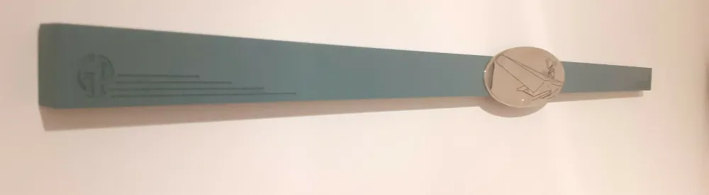 Многоэкземплярное Произведение Piacentino - Initialed bar with metal s.m. 55 plate