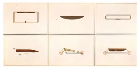 Литография Piacentino - VEHICLES SCULPTURES - WALL SCULPTURES