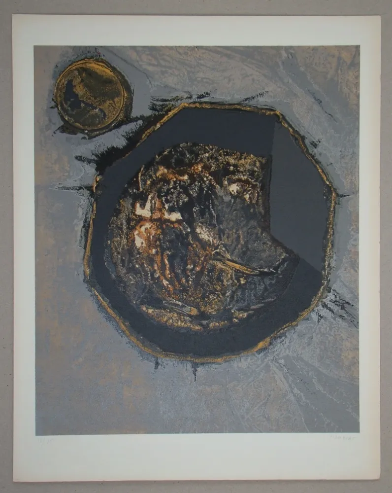 Сериграфия Piaubert - Composition II. - 1964