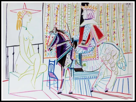 Литография Picasso (After) - DESSINS DE VALLAURIS VI