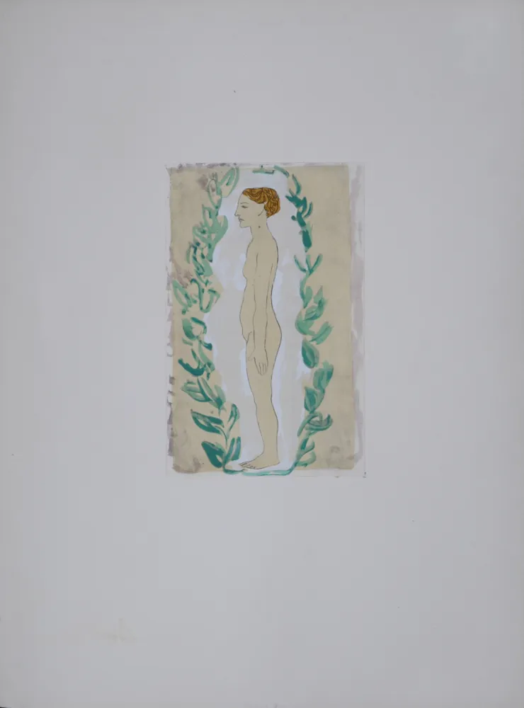 Трафарет Picasso (After) - Femme nue debout, 1962