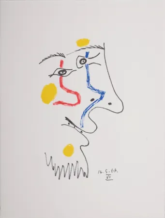 Литография Picasso (After) - Le Goût du Bonheur (Q), 1970