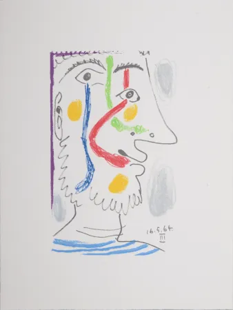 Литография Picasso (After) - Le Goût du Bonheur (S), 1970