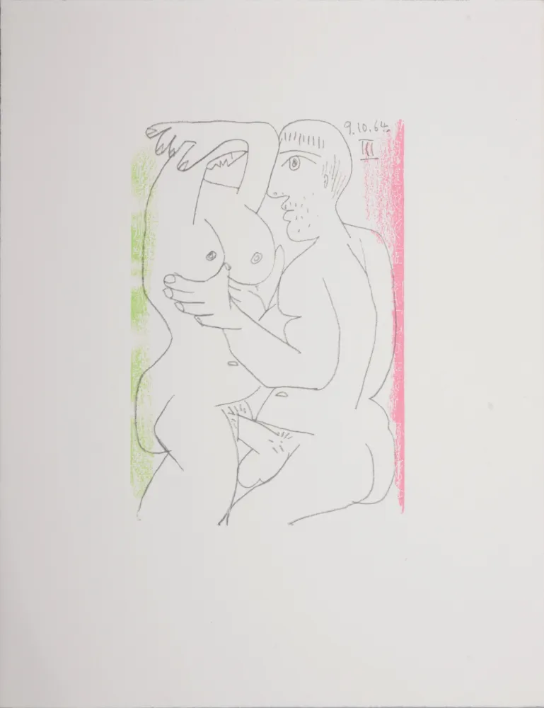 Литография Picasso (After) - Le Goût du Bonheur (W), 1970