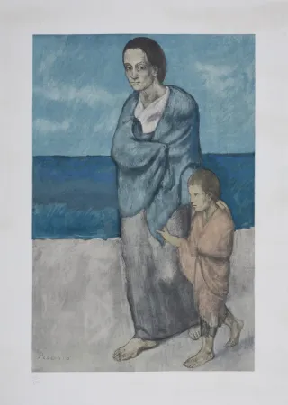 Нет Никаких Технических Picasso (After) - Mère et enfant, circa 1950