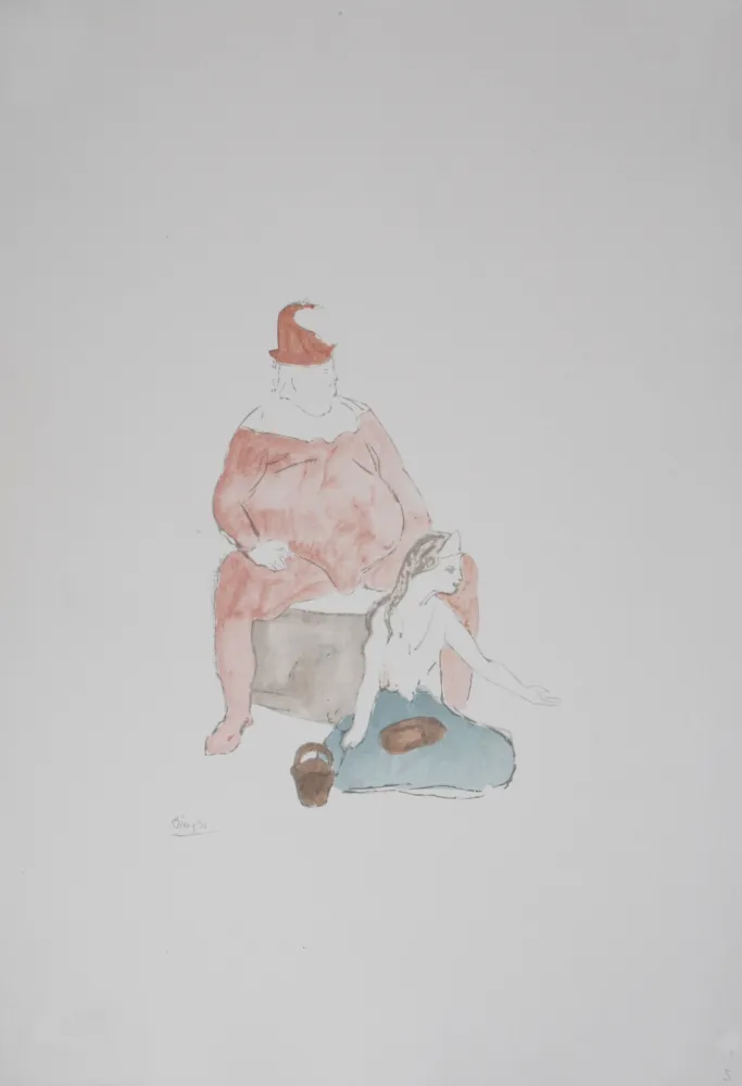 Литография Picasso (After) - Saltimbanque, 1946