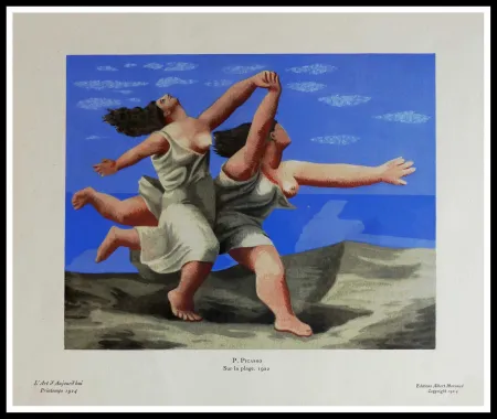 Трафарет Picasso (After) - SUR LA PLAGE