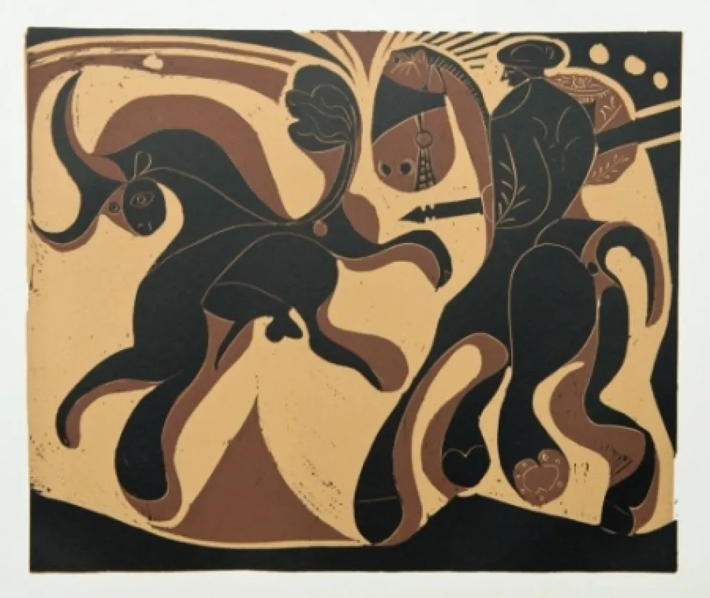 Гравюра Picasso - Après la Pique