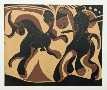 Гравюра Picasso - Après la Pique