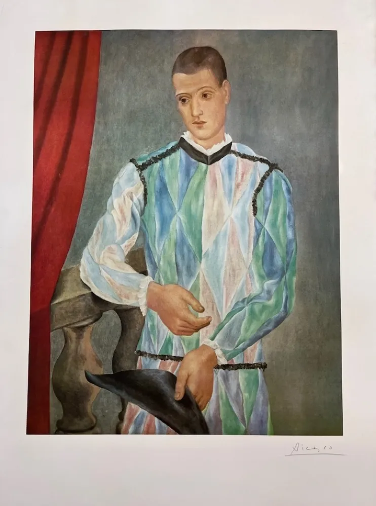 Литография Picasso - Arlequin