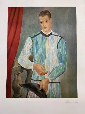 Литография Picasso - Arlequin
