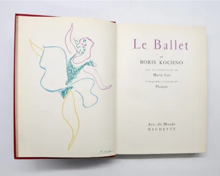 Литография Picasso - Boris Kokhno-Le Ballet- Ballerina
