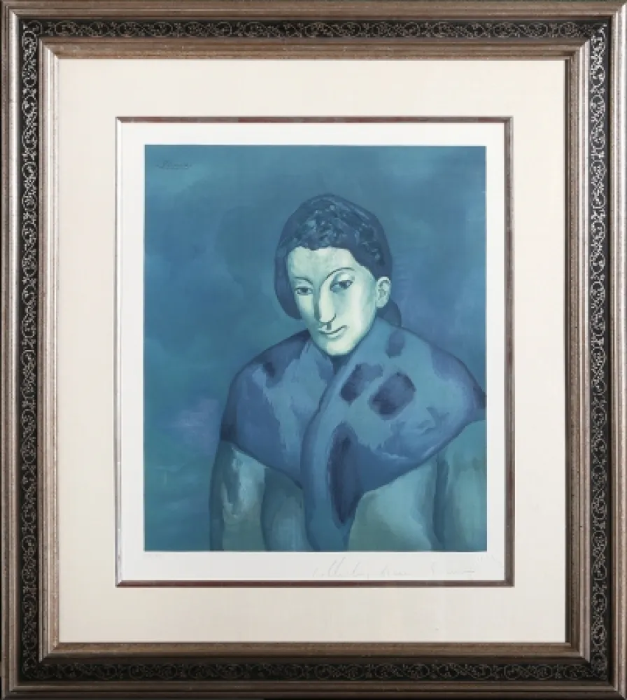 Литография Picasso - Buste de Femme