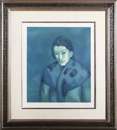 Литография Picasso - Buste de Femme