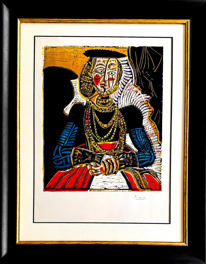Литография Picasso - Buste de Femme d’après Cranach le Jeune