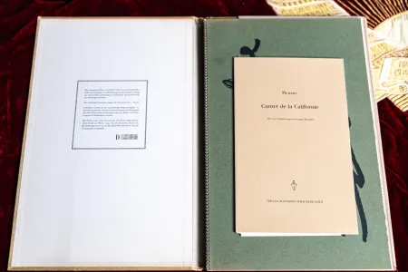 Иллюстрированная Книга Picasso - Carnet de Californie 1th edition numbered 