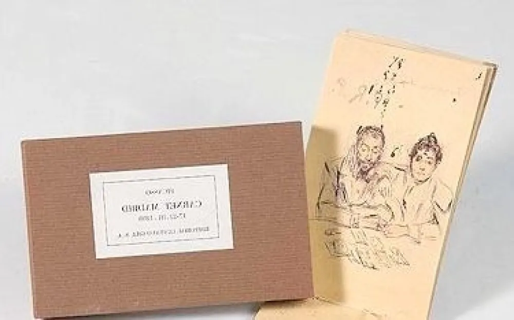 Иллюстрированная Книга Picasso - Carnet Picasso Madrid, 1898