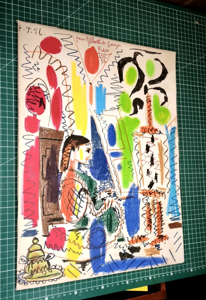 Литография Picasso - Ces Peintres mes Amis/ L'atelier de Cannes 