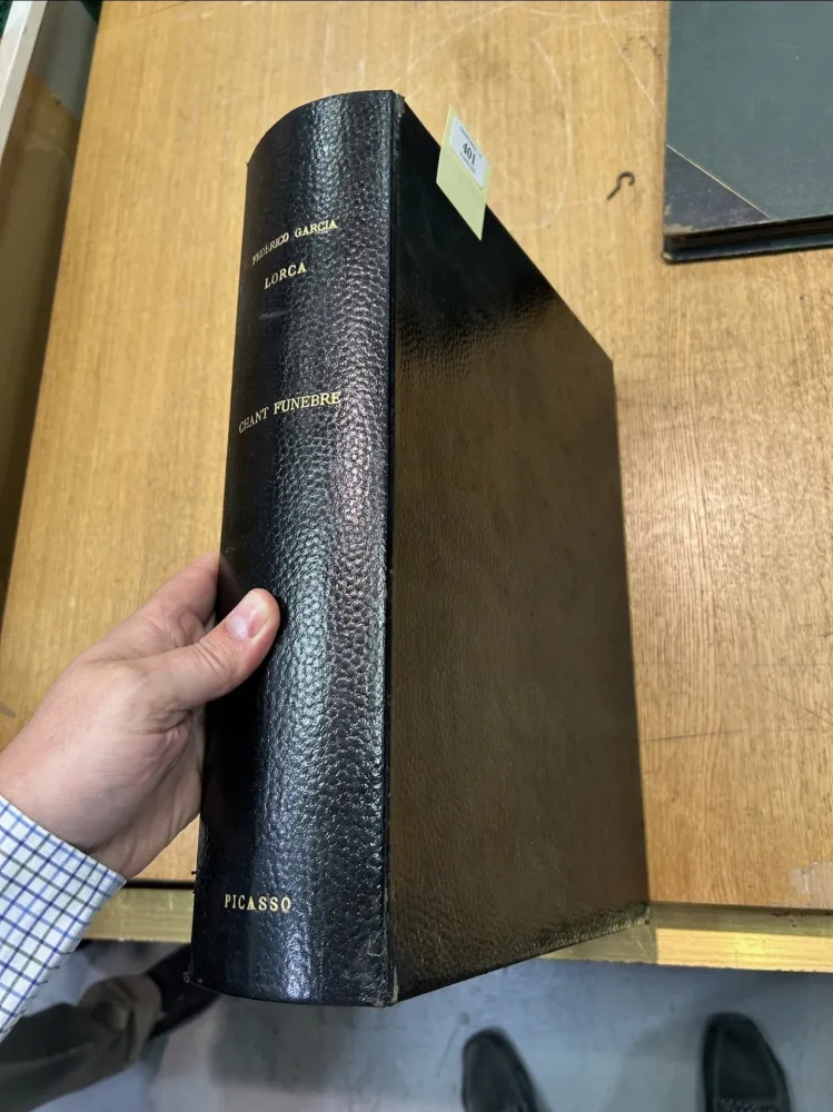 Иллюстрированная Книга Picasso - Chant funèbre pour Ignacio Sánchez Mejías 