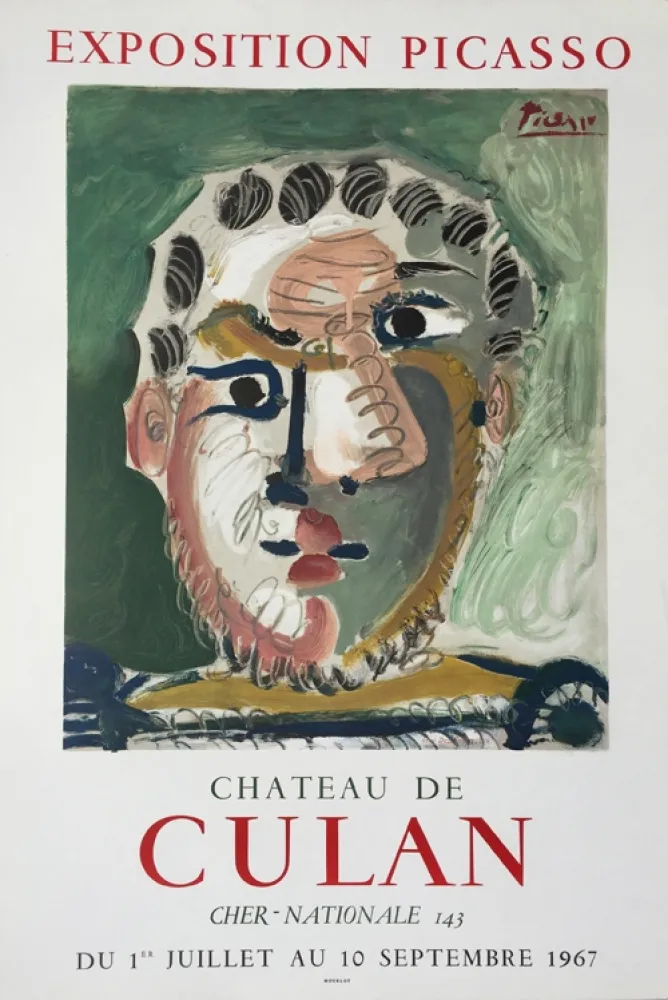 Литография Picasso - Chateau de Culan