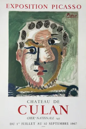 Литография Picasso - Chateau de Culan