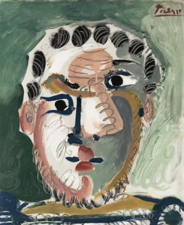 Литография Picasso -  Chateau de Culan