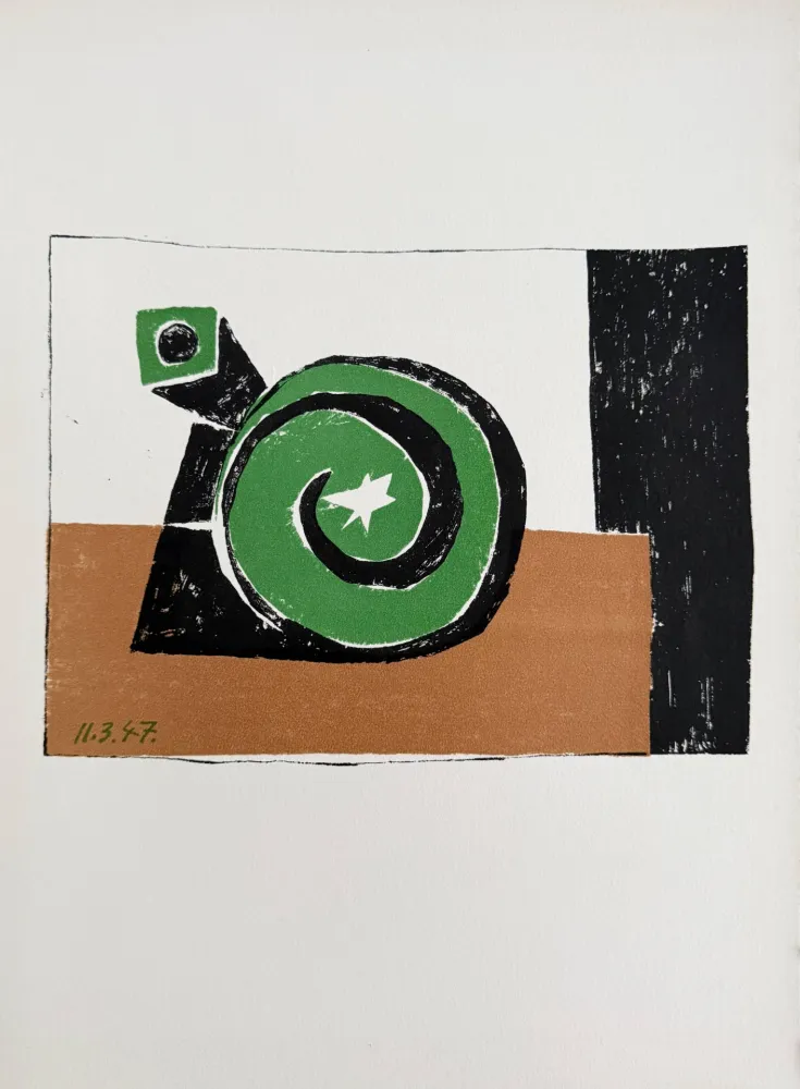 Литография Picasso - Composition