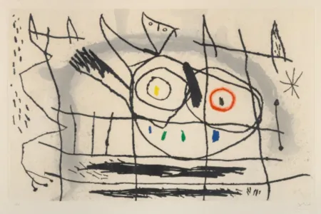 Офорт И Аквитанта Picasso - Couple d'Oiseaux II