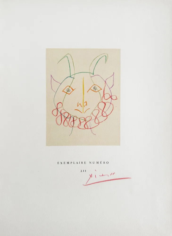 Литография Picasso - Dans L'Atelier de Picasso