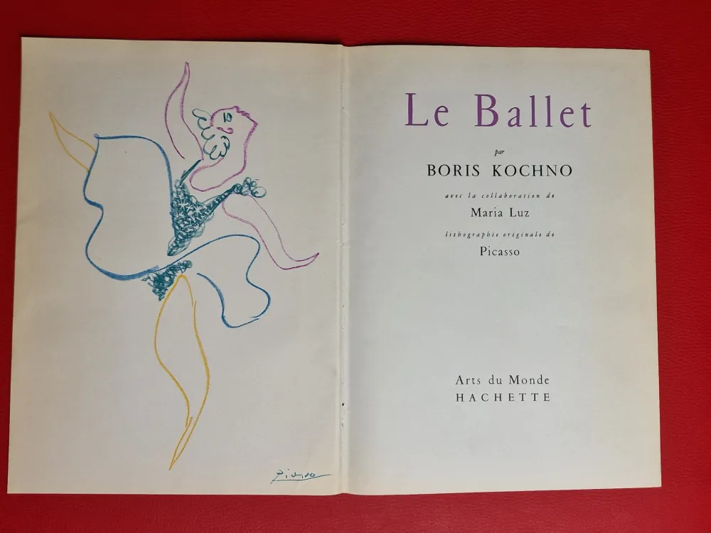 Литография Picasso - Danseuse/Ballerina 1954