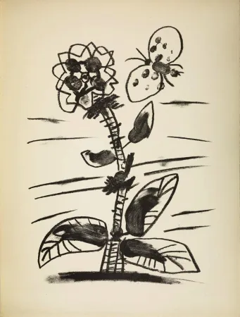 Литография Picasso - De mémoir d'homme, Planche IV