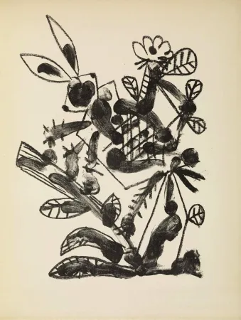 Литография Picasso - De mémoir d'homme, Planche IX