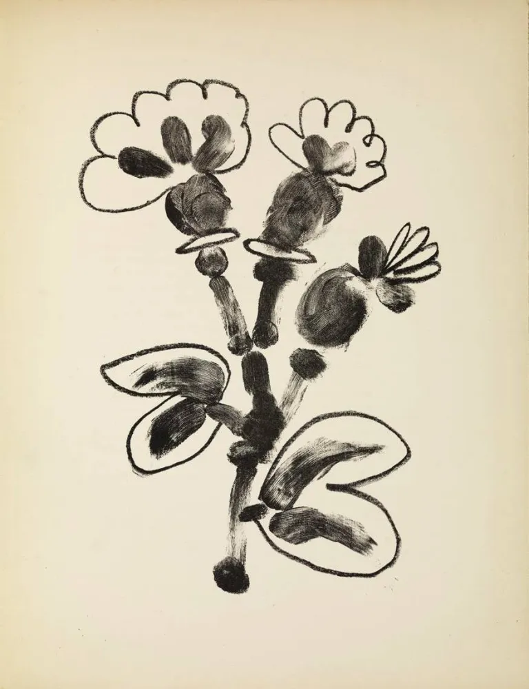 Литография Picasso - De mémoir d'homme, Planche V