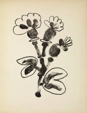 Литография Picasso - De mémoir d'homme, Planche V