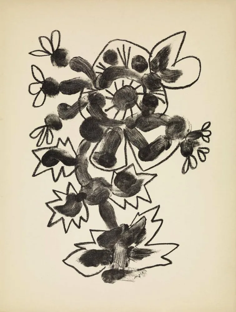 Литография Picasso - De mémoir d'homme, Planche VI