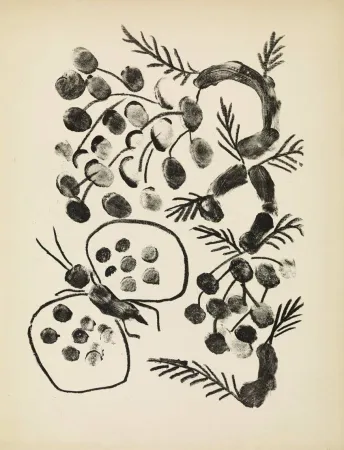 Литография Picasso - De mémoir d'homme, Planche VIII