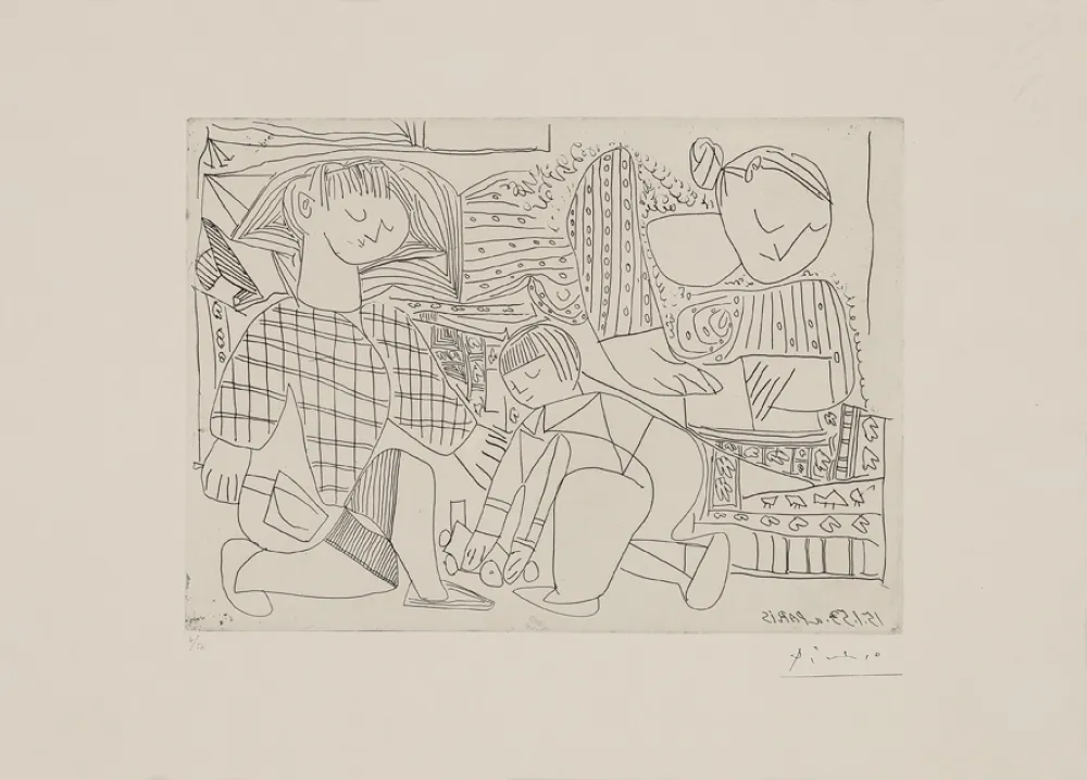 Гравюра Picasso - 